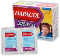 Cốm Hapacol 325 Flu hộp 24 gói – Dược Hậu Giang