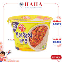 Cơm kim chi cá ngừ ăn liền hàn quốc OTTOGI bán chạy lắm 오뚜기 컵밥 김치참치덮밥 310g