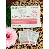 Cốm Lợi Sữa CMC hộp 20 gói  -sữa mẹ tràn trề ( mất sữa,loãng sữa, tắc tia sữa )