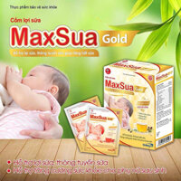 CỐM LỢI SỮA MAXSUA GOLD - HỖ TRỢ LỢI SỮA HỘP 20 GÓI