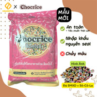 Cốm Màu Chocrice (Hình Vuông,Đá) Trang Trí Bánh Bakery