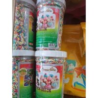 Cốm Màu Trang Trí Bánh 500GR - Date Mới