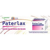 Cốm ngừa táo bón PATERLAX bổ sung chất xơ và men vi sinh - Cải thiện táo bón cho trẻ nhỏ và phụ nữ có thai (Hộp 30 gói)