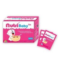 Cốm Nutri baby plus nâng cao hệ miễn dịch, bồi bổ cơ thể và giúp trẻ ăn ngon hộp 16 gói