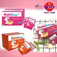 Cốm NuTriBaBy, NuTriBaBy plus, NuTriBaBy pluss VẠN TAM Tăng đề kháng trẻ em, giúp hạn chế viêm đường hô hấp