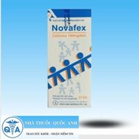 Cốm pha hỗn dịch uống Novafex hộp 1 chai 37,5ml