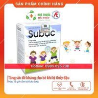 Cốm Su bạc - tăng cường sức đề kháng cho trẻ - Subac tăng miễn dịch cho bé từ lysine, cao lá xoài, vitamin C