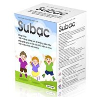 CỐM SUBẠC - Hỗ trợ tăng cường sức đề kháng cho trẻ