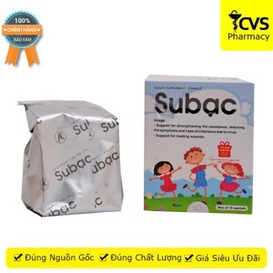 Cốm Subạc - hỗ trợ tăng sức đề kháng giúp làm lành vết thương