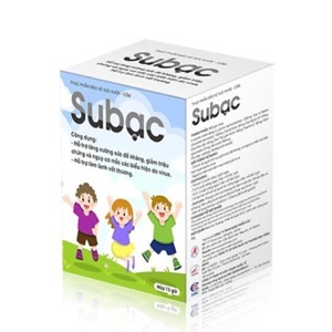 Cốm Subạc - hỗ trợ tăng sức đề kháng giúp làm lành vết thương