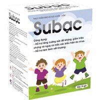 Cốm subạc Trẻ em, người lớn suy giảm sức đề kháng, có nguy cơ mắc các biểu hiện ngoài da do virus (subac su bạc su bac)