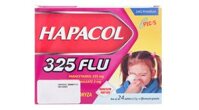 Cốm sủi Hapacol 325 Flu trị cảm cúm, cảm lạnh (24 gói x 1.5g)