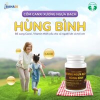 Cốm tăng chiều cao bổ sung Canxi, Vitamin và Cao ngựa bạch Hùng Bình giúp xương răng chắc khoẻ, tăng cường sức đề kháng