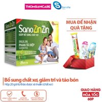 Cốm táo bón Sano ZinZin Sanofia – Bổ sung chất xơ, giảm táo bón, nhuận tràng ở trẻ và người lớn – Hộp 20 gói Thomsoncare