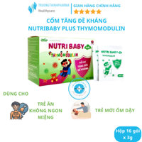 Cốm Thymomodulin NutriBaby Plus giúp tăng cường sức đề kháng