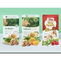 Cốm Trạng Nguyên - GBRAIN GOLD - G-BRAIN phát triển tư duy trí não IQ và thông minh cảm xúc EQ cho bé, vị dễ uống