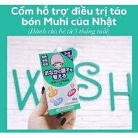 Cốm trị táo bón muhi cho bé từ 3 tháng