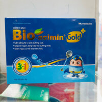 Cốm vi sinh Bio-acimin Gold - 30 gói x 4g - cân bằng hệ vi sinh, giảm rối loạn tiêu hoá, giúp ăn ngon, tăng hấp thu