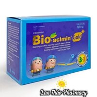 Cốm vi sinh Bio acimin Gold hộp 30 gói giúp bé ăn ngon miệng tăng cường tiêu hóa