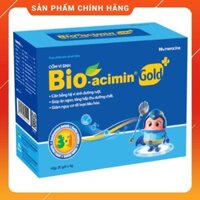 Cốm Vi Sinh Bio Acimin Gold Giúp Bé Ăn Ngon, Tăng Hấp Thu, Giảm Rối Loạn Tiêu Hóa (Hộp 30 Gói)