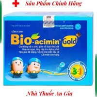 Cốm Vi Sinh Bio Acimin Gold Giúp Bé Tiêu Hóa Tốt, Hấp Thu Dưỡng Chất Hết Biếng Ăn h h b