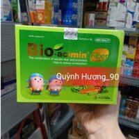 Cốm vi sinh BIOACIMIN FIBER giải pháp cho chứng táo bón ở trẻ nhỏ