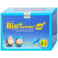 Cốm vi sinh Bioacimin Gold bổ sung lợi khuẩn, cân bằng hệ vi sinh đường ruột QD-Meliphar (30 gói x 4g)
