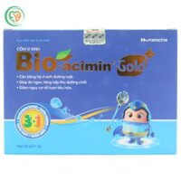Cốm vi sinh Bioacimin Gold Meracine cân bằng hệ vi sinh đường ruột, giảm nguy cơ rối loạn tiêu hóa (30 gói)