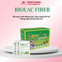 Cốm vi sinh Biolac Fiber (30 gói x 3g) - Giúp bổ sung lợi khuẩn, hỗ trợ cải thiện hệ vi sinh đường ruột