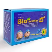 CỐM VI SINH GIÚP TĂNG CƯỜNG TIÊU HOÁ Ở TRẺ BIO-ACIMIN GOLD (HỘP 30 GÓI)