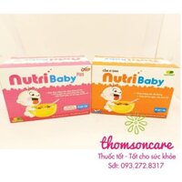 Cốm vi sinh Nutri Baby, hỗ trợ tiêu hóa, tăng sức khỏe hệ hô hấp – Hộp nguyên