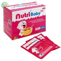 Cốm vi sinh Nutri Baby Plus bổ sung acid amin và khoáng chất cho bé (Hộp 16 gói x 3g)