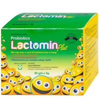 Cốm vi sinh Probiotics Lactomin Plus bổ sung lợi khuẩn hộp 30 gói x 3g
