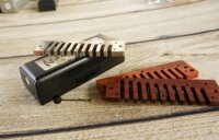 Comb độ cho kèn diatonic Suzuki, Hohner: nhôm và gỗ