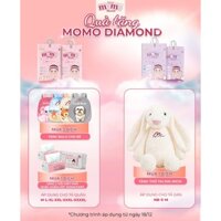 COMBO 01 BỊCH TÃ BỈM DÁN MOMO DIAMOND [ Tặng THỎ TAY DÀI 40CM ]