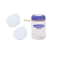 Combo 01 Bình trữ sữa Lansinoh 160ml và 02 Van trắng Medela