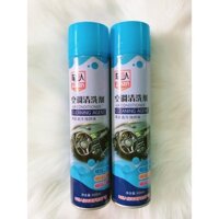 Combo 02 Bình xịt bọt khử mùi điều hòa ô tô Air Conditioner Cleaning Agent - Bình 650ml