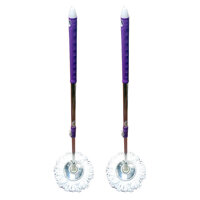 Combo 02 Cây lau nhà Ánh Dương AD 2077 Mâm inox  Tặng kèm 01 Bông tắm trị giá 20.000 đ - Màu ngẫu nhiên