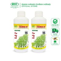 Combo 02 chai dung dịch thủy canh trồng rau TRIMIX-DT 500ml