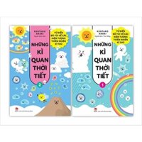 Combo 02 cuốn Những kì quan thời tiết - Từ điển bỏ túi về các hiện tượng thiên nhiên kì thú