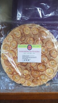 Combo 02 gói bánh tráng chuối nướng - Đặc sản Bến Tre