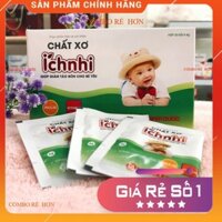 COMBO 02 HỘP Chất xơ ích nhi an toàn cho bé giảm táo bón hộp 20 gói