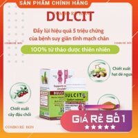 COMBO 02 HỘP Dulcit hỗ trợ làm giảm các triệu chứng suy giãn tĩnh mạch hộp 30 viên