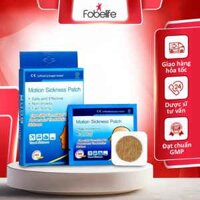 Combo 02 Hộp Miếng dán chống say tàu xe - Motion Sickness Patch  Hộp 10 miếng