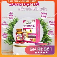 COMBO 02 HỘP Vitamin E Đỏ Oskin - Vạn Tam - Hộp 30 Viên - Chống Oxy Hóa, Hỗ Trợ Làm Đẹp Da
