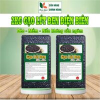 COMBO 02 kg gạo lứt đen dẻo - Hoài Linh Điện Biên - Dẻo, mềm, thơm ngon