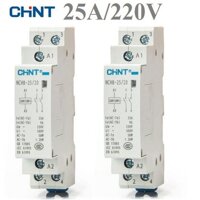 Combo 02 Khởi động từ CHINT 25A/220V chất lượng cao tổn hao điện năng ít contactor cong tac hen gio cong tac dien thong minh