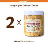 [COMBO 02] Măng ớt giòn đặc sản Thác Bà, Yên Bái OCOP 3 sao - ÍT CAY, CHUA NHẸ, GIÒN SẦN SẬT CỰC NGON, DỄ ĂN | BigA Mart