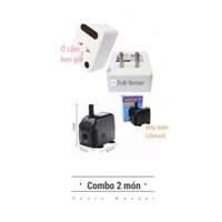 Combo 02 món ổ cắm hẹn giờ Anpha Fulltimer và máy bơm Lifetech cho thủy canh hồi lưu