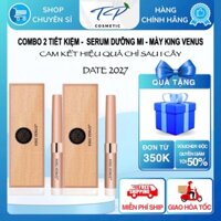 Combo 02 Serum Dưỡng Mi và Mày King Venus (phiên bản mới của Dưỡng mi zzVenus).